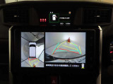 後方の見える安心をお届けするバックガイドモニター付:バックするときのアシストラインもあって楽々バック!車庫入れや縦列駐車をサポートし、苦手な駐車も安心です!今やもう手放せない装備ですネ♪