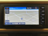 ナビ付きです。目的地を設定すれば、初めての場所でも簡単に行くことが出来ます。