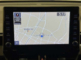 ナビ付きです。目的地を設定すれば、初めての場所でも簡単に行くことが出来ます。
