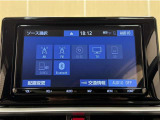 Bluetooth対応、CD/DVD再生機能付き。お好きな音楽を聴きながらのドライブは楽しいですよね〜♪