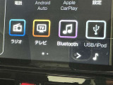 お気に入りの曲をBluetoothで再生できます♪ ドライブがさらに楽しくなりますよ♪