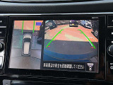 アラウンドビューモニターの映像が大画面ナビにも表示出来ますのでバックも縦列駐車にも便利です。