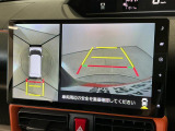 【パノラマモニター】車両周囲を上から見下ろしたような映像を表示。正確なモニタリングが可能になり、駐車時・幅寄せをアシストします!