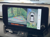 【パノラミックビューモニター】専用のカメラにより、上から見下ろしたような視点で360度クルマの周囲を確認することができます☆死角部分も確認しやすく、狭い場所での切り返しや駐車もスムーズに行えます。