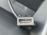 グローボックス内にHDMI外部端子が付いています。