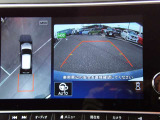 上からの視点で狭い駐車場への駐車などに役立つアラウンドビューモニターです♪