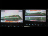 バックガイドモニターで、後方を確認しながら安心して駐車することが出来ます。運転初心者も熟練者も必須の機能ですよ!