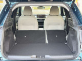 リアシートを倒せば長尺物の積載も可能な大容量ラゲッジスペース