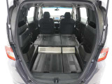 ◆リアシートを使用しない時はこの通り更に広々ラゲッジスペースの出来上がりです、たくさんの荷物が積み込み可能です!