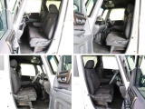 運転席・助手席はベンチシート。アームレストも標準装備。運転席には、シートの高さを調整出来るシートハイトアジャスターも装備されていてお好みのポジションで運転いただけます。