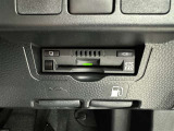 ETC車載器付きです。高速道路の料金所もスムーズに通過できます。