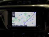 トヨタ純正ナビ装備!地図描写は文字も道もクリアで見やすく、滑らかに表示します。これさえあればもう道に迷わないですみますね♪