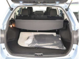 広々としたラゲージスペースを備えています。大きなものや長さのある荷物もしっかりと積み込めます。