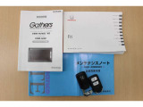 メンテナンスノート・車両説明書・スペアキーもございます。