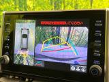 【パノラミックビューモニター】専用のカメラにより、上から見下ろしたような視点で360度クルマの周囲を確認することができます☆死角部分も確認しやすく、狭い場所での切り返しや駐車もスムーズに行えます。