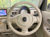 ステアリングも使用感が少なく、きれいな状態となっております♪