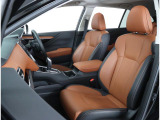 メーカーオプションのブラウンナッパレザーシート!ホールド性も良く運転に集中できるシートです!!また、シートベンチレーション機能も備わっており、背中が蒸れるのを防いでくれます!
