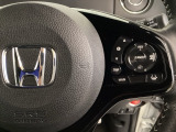 ハンドルにHondaセンシング系のクルーズコントロールやレーンキープアシストなどの操作スイッチが装備されています。ハンドルから手を離さず安全に操作できます。