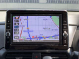 日産純正大画面ナビです。フルセグTV・Bluetoothオーディオ・CD・DVD等がご使用になれます。
