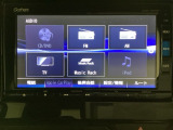ナビゲーションはフルセグTV、インターナビ対応のGathers純正メモリーナビを搭載しています。Bluetoothオーディオ機能がありますので、スマートフォンなどの音楽も再生できます。