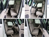 運転席・助手席はベンチシート。アームレストも標準装備。運転席には、シートの高さを調整出来るシートハイトアジャスターも装備されていてお好みのポジションで運転いただけます。