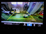 バックカメラの画像です。ガイドラインがスムースな車庫入れをサポートいたします!車庫入れの安心感がアップしますね☆