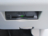 ETC車載器付きです。高速道路の料金所もスムーズに通過できます。