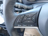 ステアリングスイッチ 手元でオーディオ操作やメーター内の車両設定を行えます!