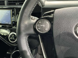 ステアリングスイッチ装備!運転しながら手元でオーディオの操作などができます。
