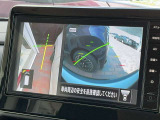 アラウンドビューモニターは、死角になりやすい左前のみを映し出すことも可能です。1人で運転している時も、運転席に座ったまま障害物の確認ができて便利で安心ですね!