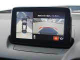 360&deg;ビューモニターを搭載しています。コーナーセンサーと合せてお使いいただくことで、安全、安心にお車の取り回しを行っていただけます。