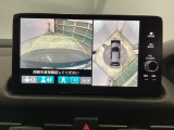 バックモニター付きで、車庫入れやバック時の後方確認をサポート。
