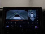 パノラミックビューモニター 車両上空より写したような画像をモニターに表示☆車庫入れや、幅寄せなどに大変便利な機能です。
