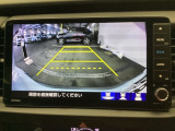バックモニター付きで、車庫入れやバック時の後方確認をサポート。