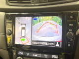【アラウンドビューモニター】専用のカメラにより、上から見下ろしたような視点で360度クルマの周囲を確認することができます☆縦列駐車や幅寄せ時に活躍してくれます♪