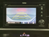 バックでの車庫入れも安心です! リアカメラが付いているバックモニター付のディスプレイ・オーディオです。操作線もついており距離感も画面から確認できます。