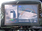 アラウンドビューモニターも付いているので、車庫入れもスムーズにできます。