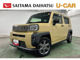 令和3年式タフトGターボ入庫しました。走行29223kmでコンディション◎。車検整備付きで安心してお乗りいただけます。人気色サンドベージュに、ナビ・ドラレコも装備した使い勝手の良い1台です(^^♪