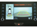 専用のカメラにより、上から見下ろしたような視点で360度クルマの周囲を確認することができます☆縦列駐車や幅寄せ時に活躍してくれます