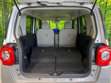普段のお買い物や通勤、送迎等に十分な荷室スペースを確保しております。セカンドシートを倒すと、大きな荷物の積載も可能です♪
