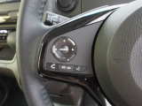 ハンドルにオーディオの操作スイッチが装備されています!視線を前方から外さずハンドルから手を離さずに操作できるのでとっても安全ですね♪