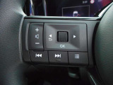ステアリングスイッチはオーディオスイッチの機能。
