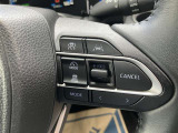 クルーズコントロール付き。アクセルペダルから足を離しても一定の速度で走行できるので高速道路が楽になります♪また、無駄なアクセルの踏み込みが抑えられエコドライブにも貢献します