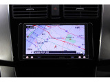 カロッツェリア製メモリーナビゲーション装備。初めての道でも安心。