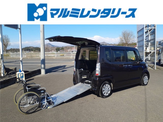 N-BOX+ G Lパッケージ 車いす仕様車 スロープ 電動ウインチ リモコン付 PWスラ