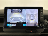マルチビューカメラシステムを搭載しています!「見通しの悪い交差点での発進」「料金所などへの幅寄せ」「バック駐車」「縦列駐車」といった、多くの人が苦手意識を持ちやすいシーンで効果を発揮します。