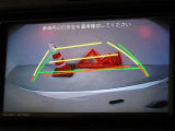 バックガイドモニターを装備しています、車庫入れもラクラクです。