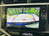 【バックカメラ】駐車時に後方がリアルタイム映像で確認できます。大型商業施設や立体駐車場での駐車時や、夜間のバック時に大活躍!運転スキルに関わらず、今や必須となった装備のひとつです!