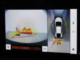 バックガイドモニターを装備しています、車庫入れもラクラクです。パノラミックビューモニターを搭載しています、上からの画像も表示されます。