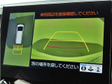 フロントモニター・サイドモニター・バックモニターを使用し、車を上から見たような映像で駐車が出来ます!